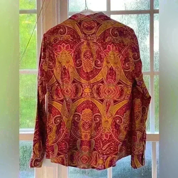 Jones New York Signature Medium Button Down Long Sleeve - Picture 4 of 7